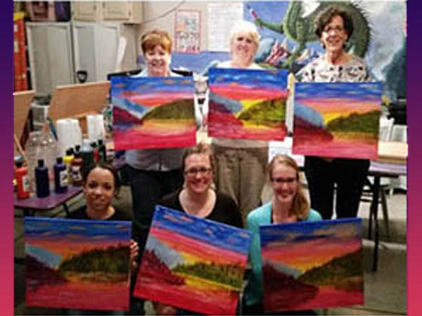 A Painted Canvas Art Studio | 6550 Goodrich Rd, Clarence Center, NY 14032, USA | Phone: (716) 741-3096