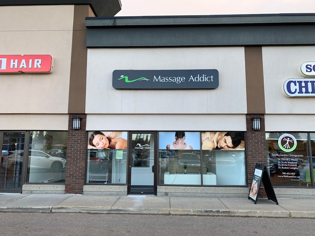 Massage Addict | 10513 51 Ave NW, Edmonton, AB T6H 0K5, Canada | Phone: (780) 244-1332