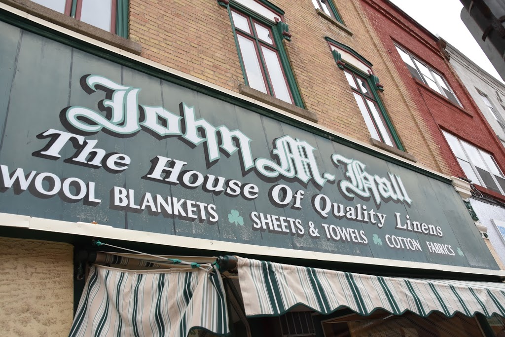John M Hall The House Of Quality Linens | 43 Grand River St N, Paris, ON N3L 2M3, Canada | Phone: (519) 442-4242