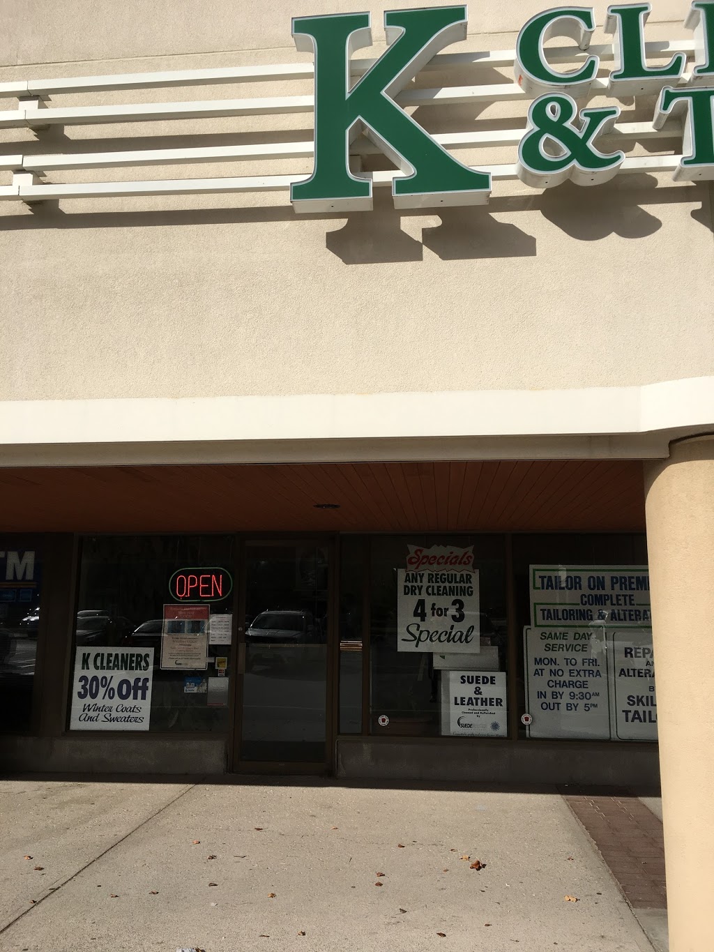 K Cleaners and Tailor Shop | Campus Estates Plaza, 35 Harvard Rd, Guelph, ON N1G 3A2, Canada | Phone: (519) 766-9720