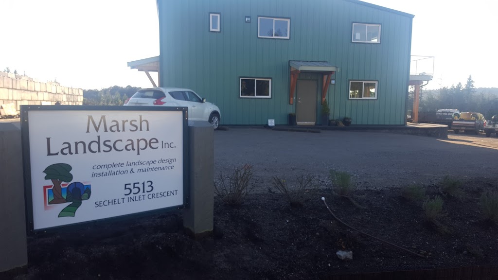 Marsh Landscape Inc | 5513 Sechelt Inlet Rd, Sechelt, BC V0N 3A3, Canada | Phone: (604) 885-3727