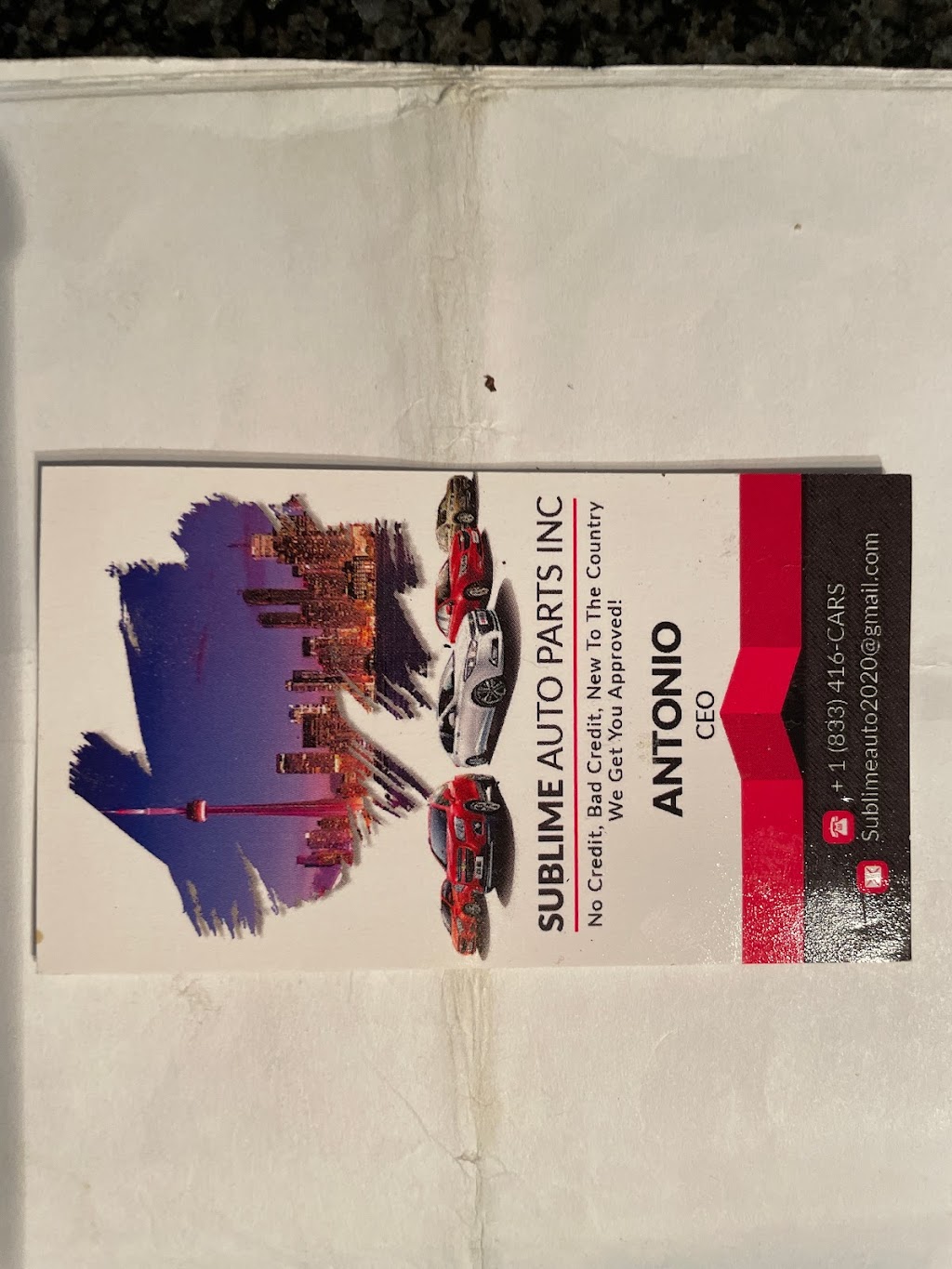 Sublime auto and parts inc. | 1128 Martin Grove Rd, Etobicoke, ON M9W 4W1, Canada | Phone: (416) 614-8787