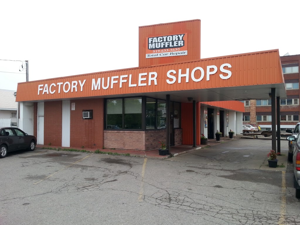 Factory Muffler | 210 Talbot St, St Thomas, ON N5P 1A9, Canada | Phone: (519) 633-3630