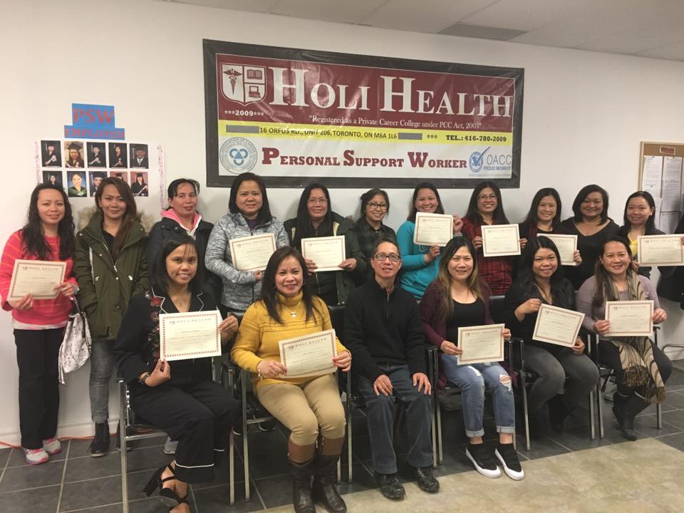 HOLI HEALTH - PSW School | 16 Orfus Rd, North York, ON M6A 1L6, Canada | Phone: (416) 780-2009