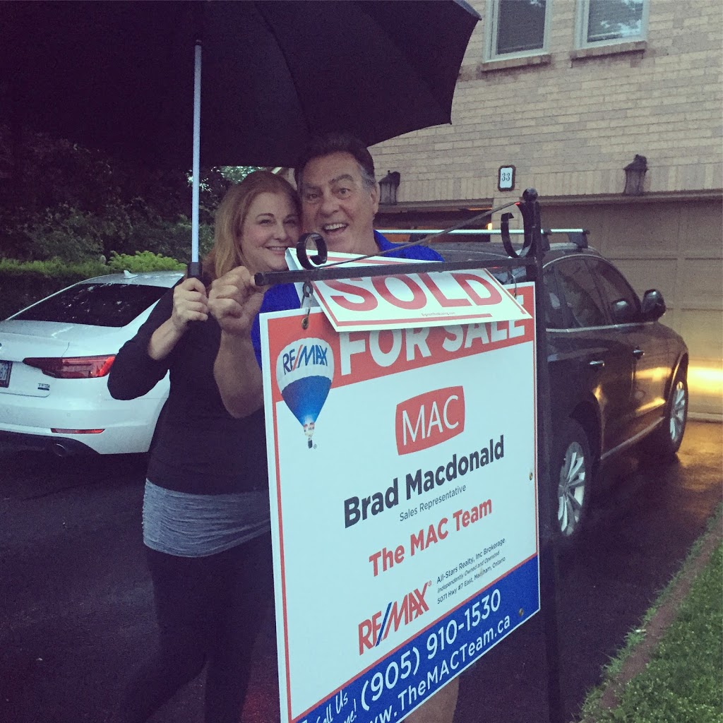 The MAC Team - Re/Max All-Stars Realty, Inc. | 5071 Hwy 7, Unionville, ON L3R 1N3, Canada | Phone: (905) 910-1530