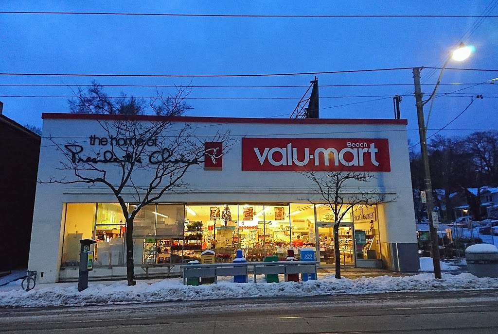 Beach valu-mart | 2266 Queen St E, Toronto, ON M4E 1G4, Canada | Phone: (416) 699-5489