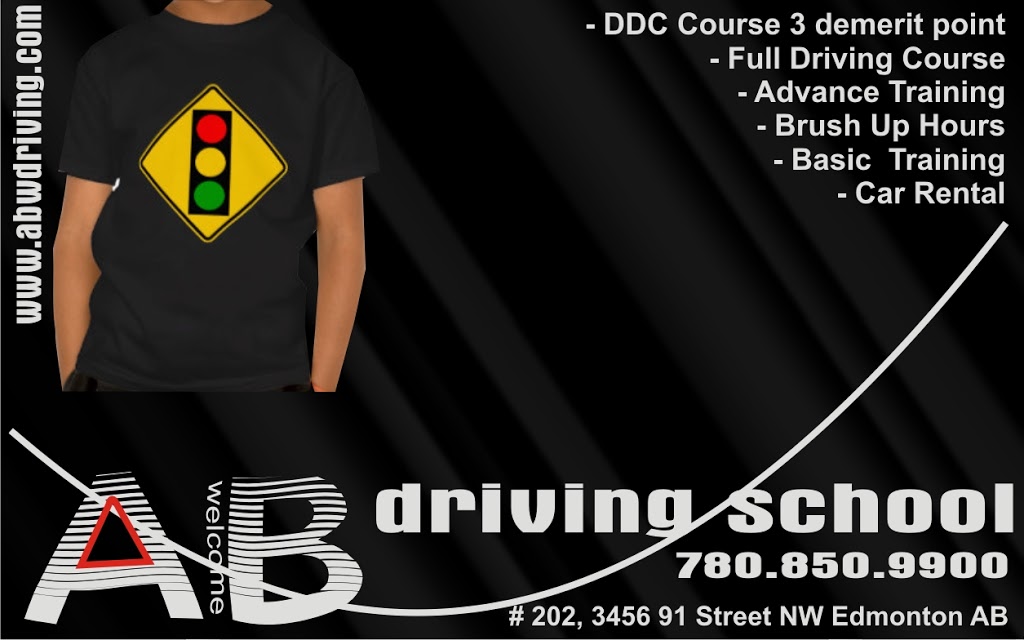 AB Welcome Driving School Inc. Edmonton | 3456 91 St NW, Edmonton, AB T6E 5R1, Canada | Phone: (780) 850-9900
