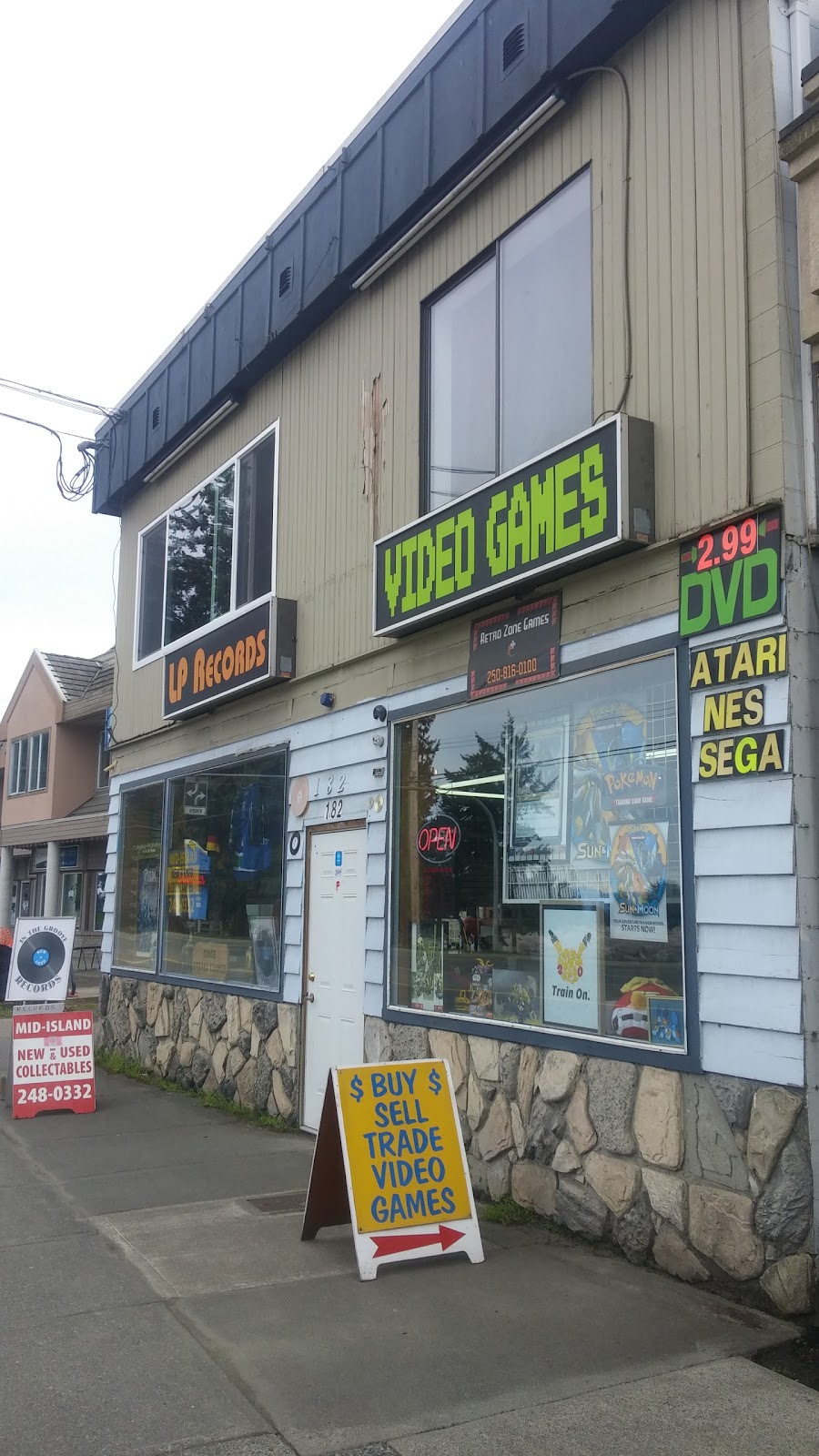 Retro Zone Games | 182 Island Hwy E, Parksville, BC V9P 0B1, Canada | Phone: (250) 816-0100
