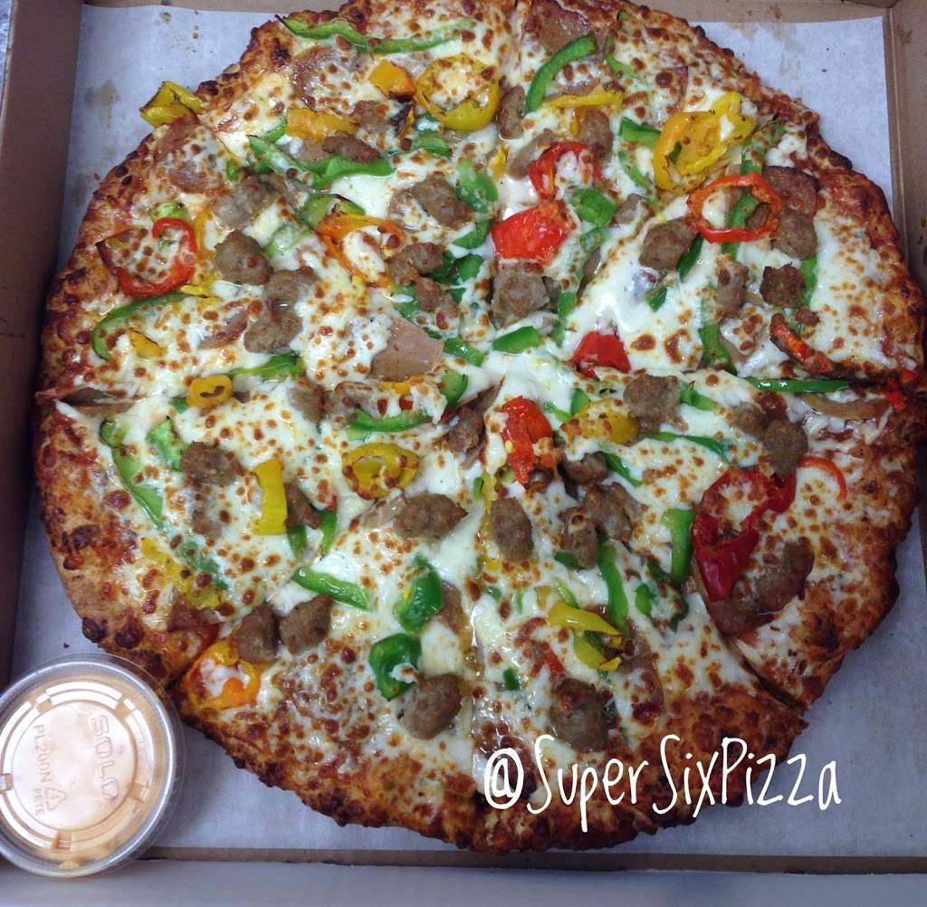 Super Six Pizza | 360 Springbank Dr, London, ON N6J 1G5, Canada | Phone: (519) 667-4992