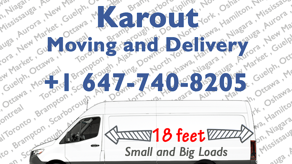 Karout Moving and Delivery | 4 Christina Crescent, Scarborough, ON M1R 4H6, Canada | Phone: (647) 740-8205