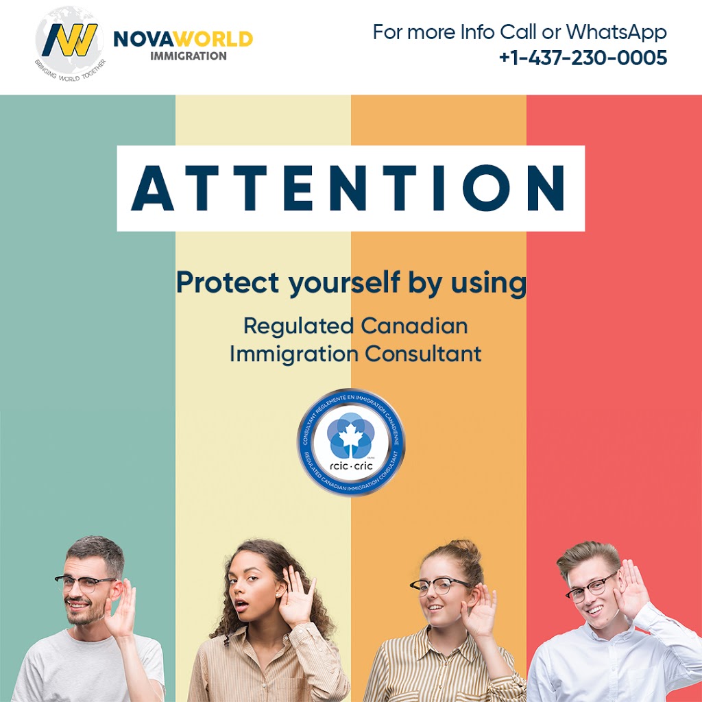 Nova World Immigration Services Inc. | 1C Conestoga Dr Unit# 202, Brampton, ON L6Z 4N5, Canada | Phone: (647) 403-6682