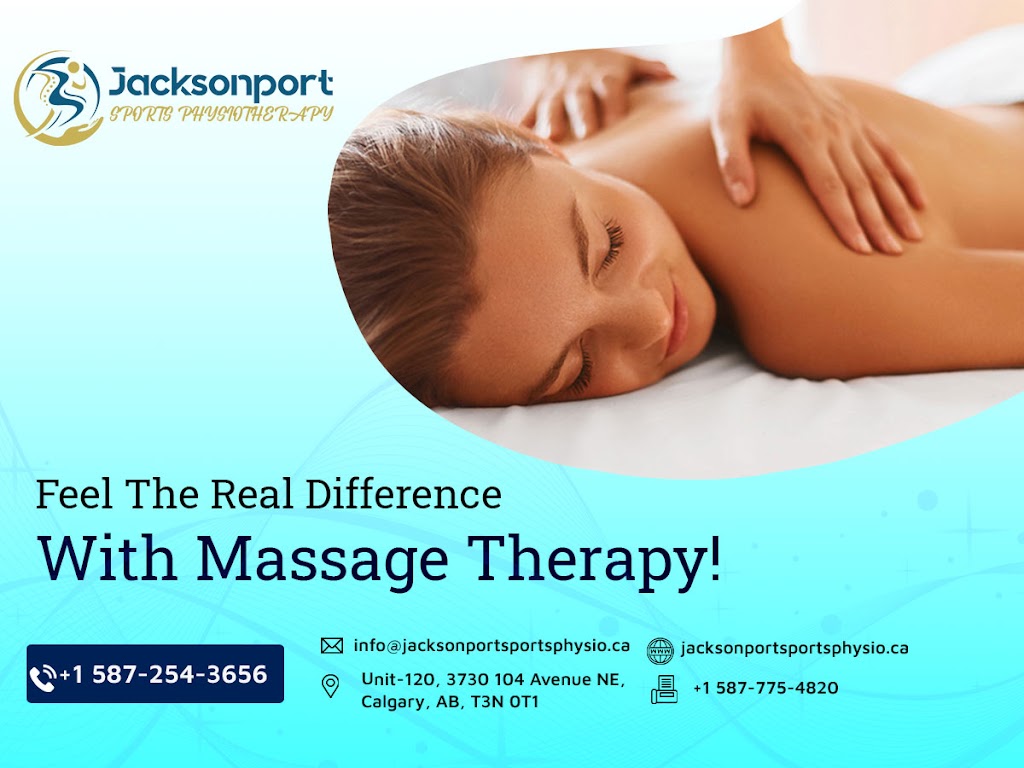 Jacksonport Sports Physiotherapy and Massage | 3730 104 Ave NE #120, Calgary, AB T3N 0T1, Canada | Phone: (587) 254-3656