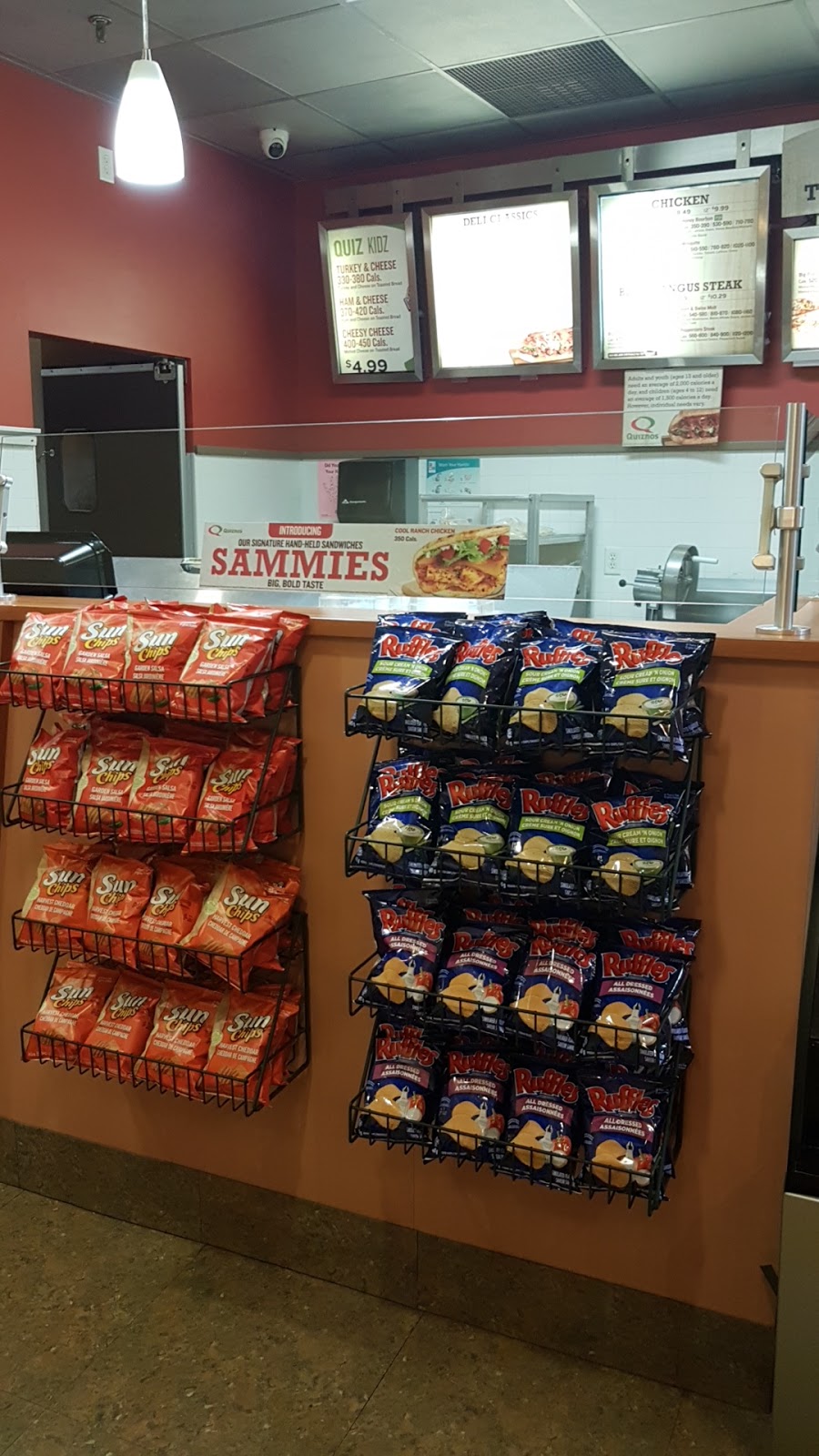Quiznos | 1100 Golf Links Rd Unit 3, Ancaster, ON L9K 1J8, Canada | Phone: (905) 304-7821