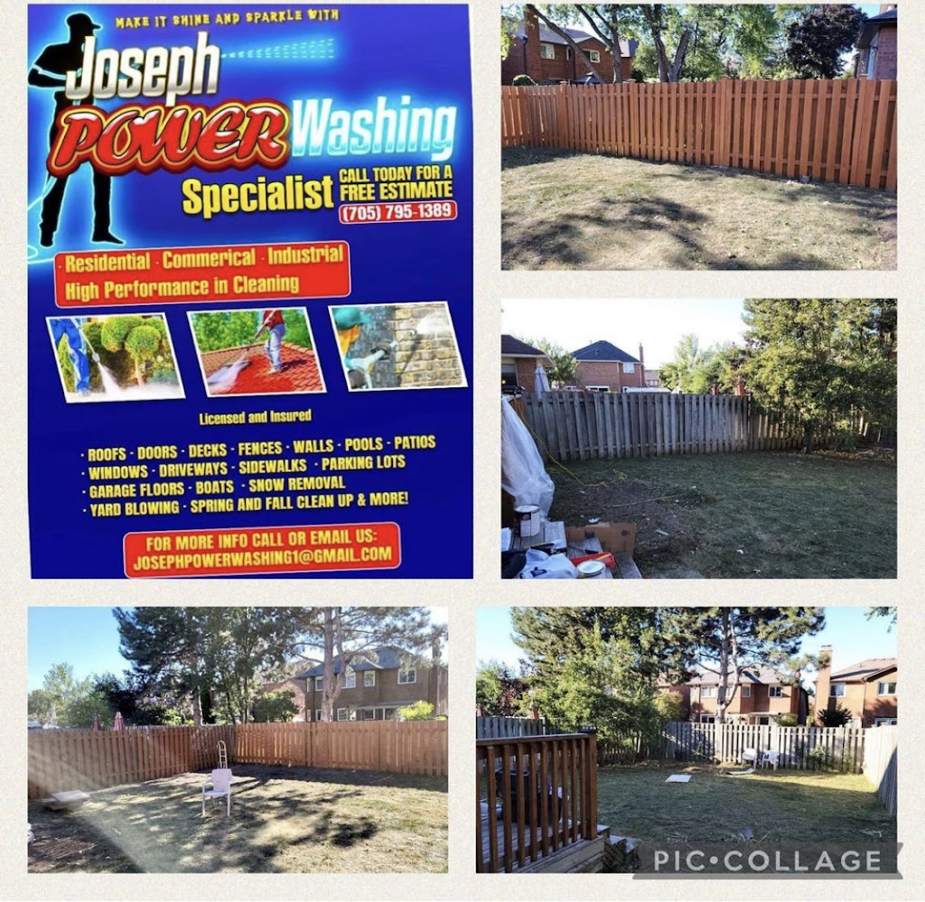 Joseph Power Washing | 8 Sundew Dr, Barrie, ON L4N 9L9, Canada | Phone: (705) 795-1389