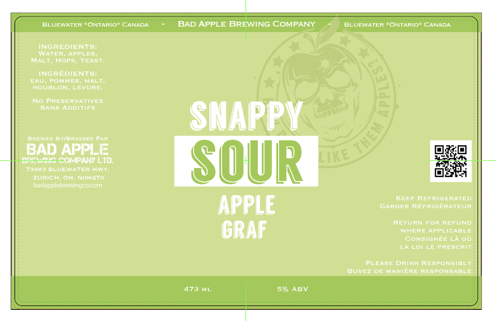 Bad Apple Brewing Company Ltd. | 73463 Bluewater Hwy, Zurich, ON N0M 2T0, Canada | Phone: (519) 476-7908