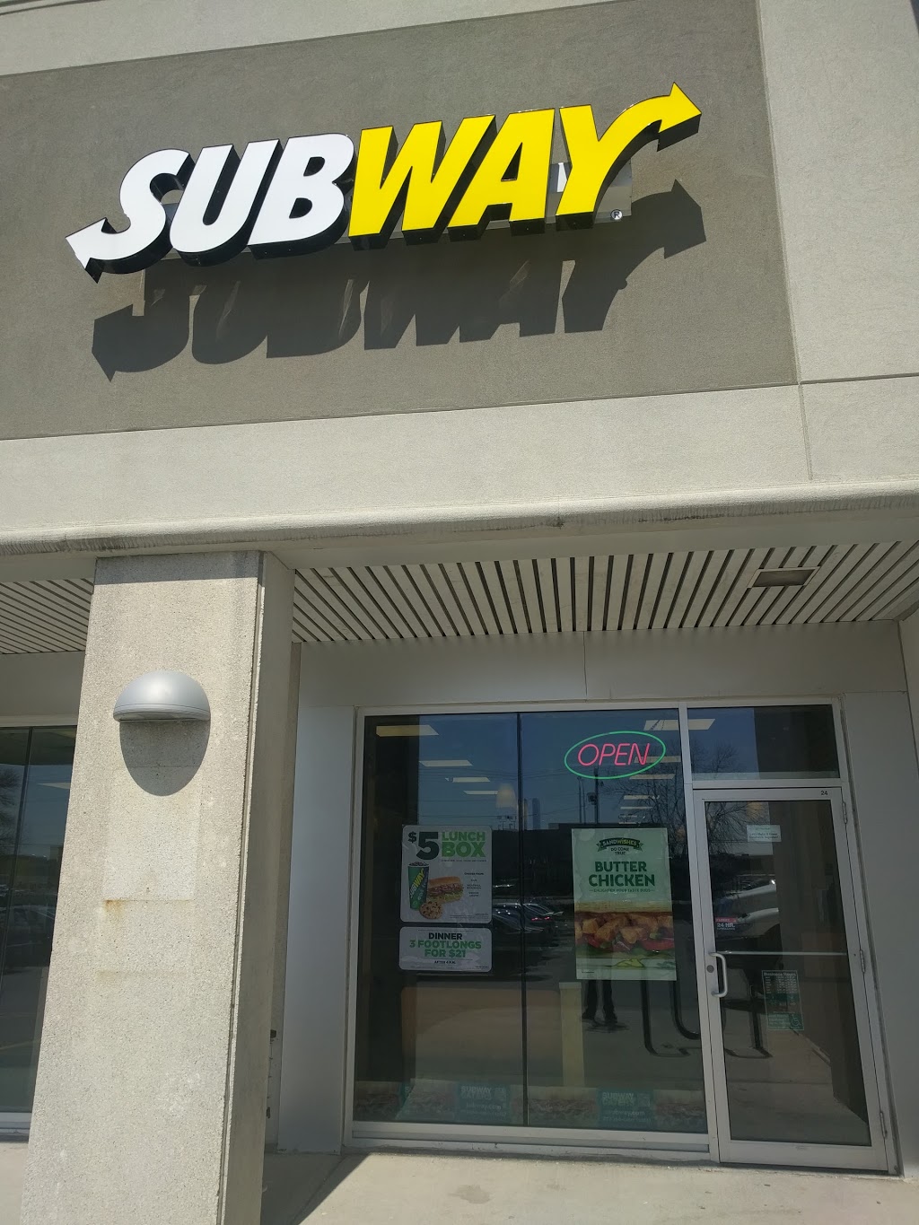 Subway | 500 Fairway Centre Rd S Fairway Centre, Kitchener, ON N2C 1X3, Canada | Phone: (519) 748-0607