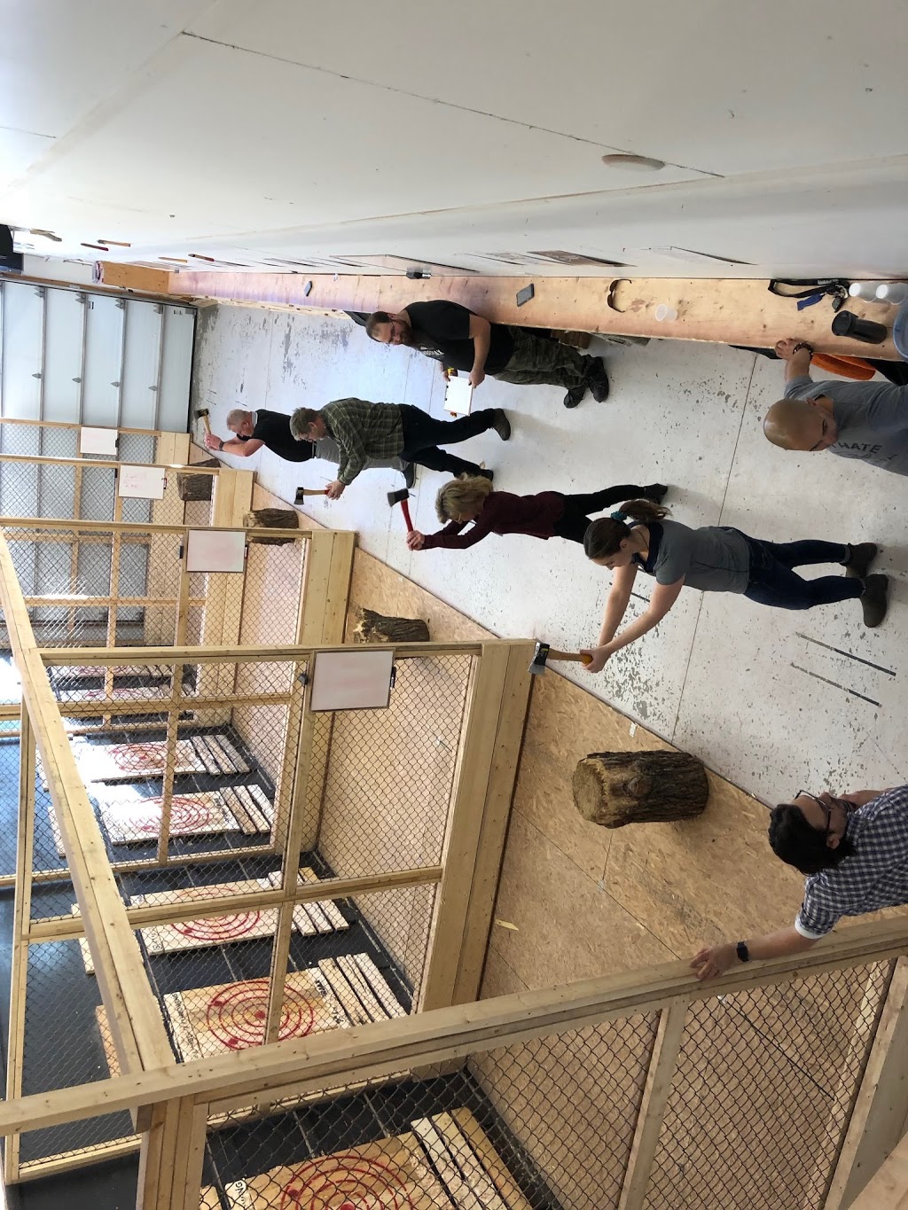 Lumberjax Axe Throwing | 1437 Elliott St, Regina, SK S4N 3G6, Canada | Phone: (844) 515-1455