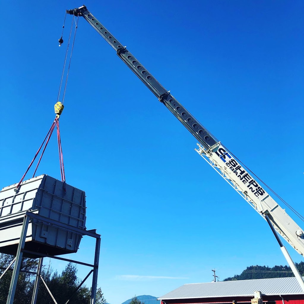 SHEPS Crane Service | 152 St, Surrey, BC V3Z 1G8, Canada | Phone: (604) 316-1509
