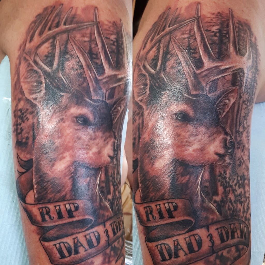 Pushing Ink Tattoo Studio | 51 Laplanche St, Amherst, NS B4H 3H1, Canada | Phone: (902) 661-0332