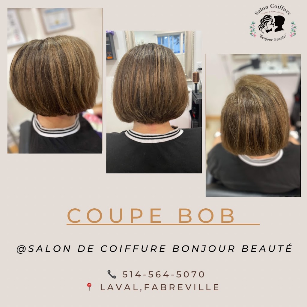 Salon de Coiffure Fabreville Bonjour Beauté | 1172 40e Av, Laval, QC H7R 4X8, Canada | Phone: (514) 564-5070