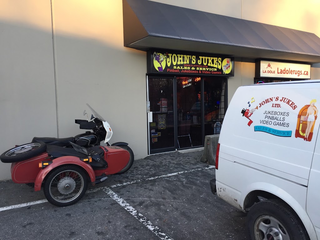 Johns Jukes Ltd. / Flippers.com | 7-3979 Marine Way, Burnaby, BC V5J 5E3, Canada | Phone: (604) 872-5757