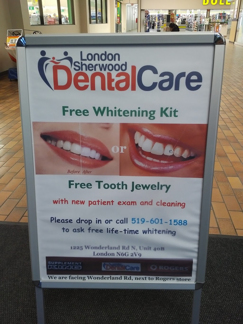 London Sherwood Dental Care | 1225 Wonderland Rd N #40b, London, ON N6G 2B9, Canada | Phone: (519) 601-1588