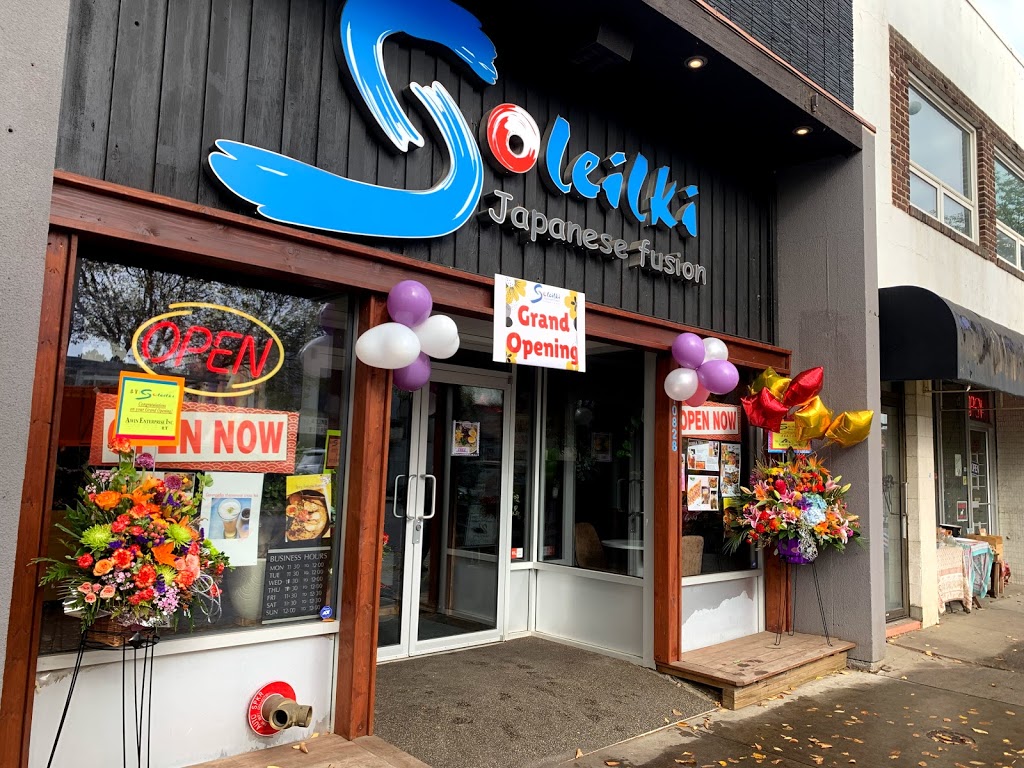 Soleilki Japanese Fusion kitchen +Bar | 10828 82 Ave NW, Edmonton, AB T6E 2B3, Canada | Phone: (780) 761-2720