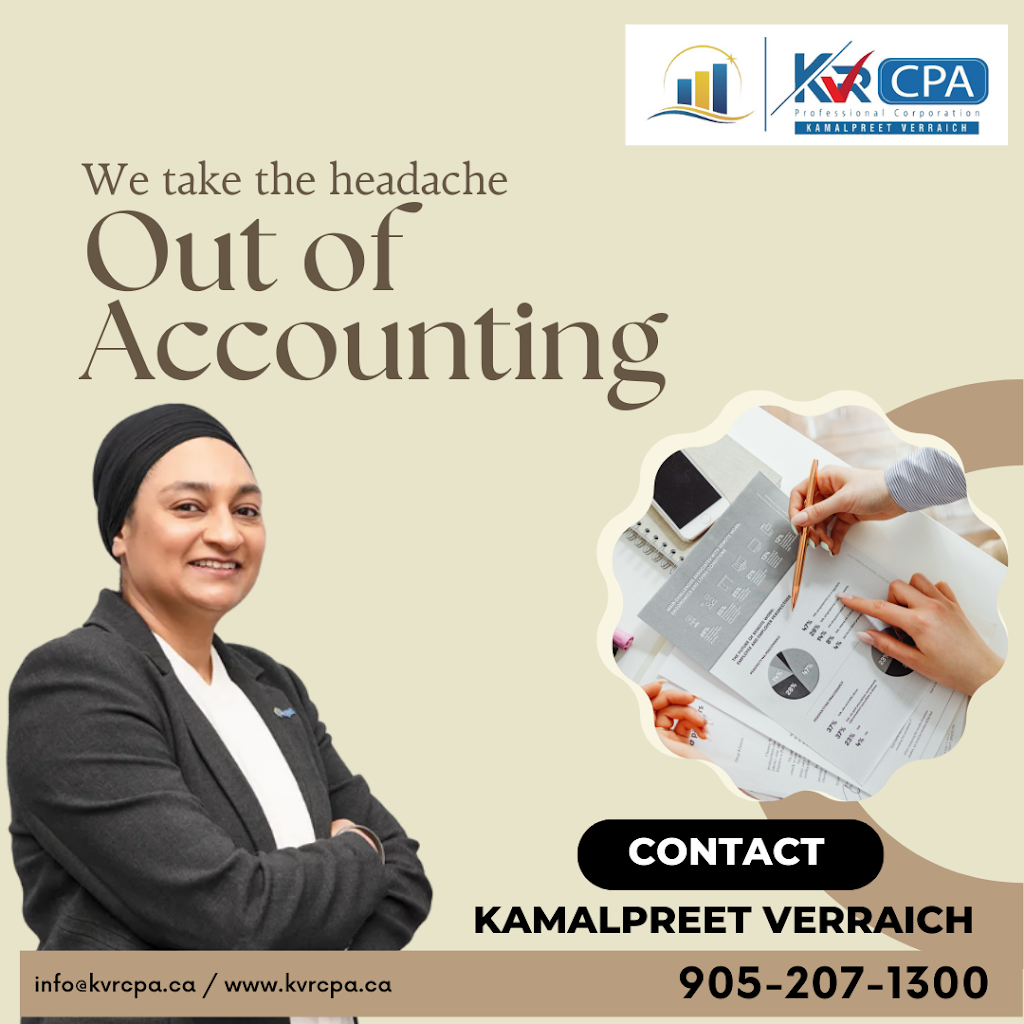 Kamalpreet Verraich CPA | 14 Icefall Rd, Town Of Caledon, ON L7C 3T7, Canada | Phone: (905) 207-1300