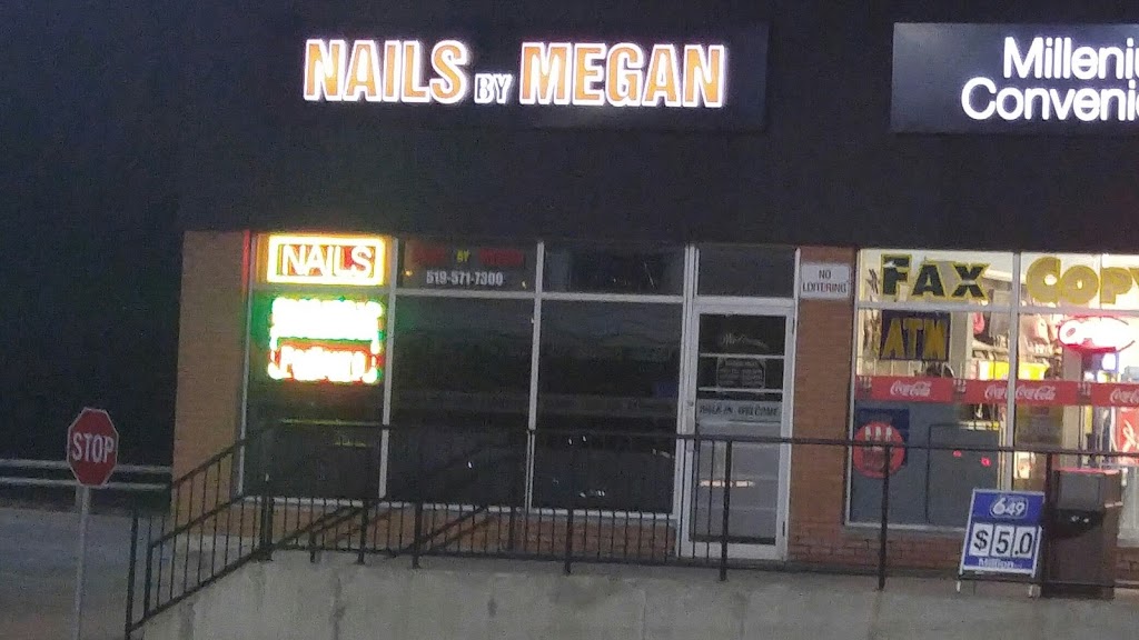 Nails by Megan | 700 Westmount Rd E, Kitchener, ON N2E 2M6, Canada | Phone: (519) 571-7300
