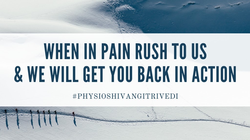 Shivangi Trivedi - Registered Physiotherapist | 3603 Hwy 7 #103, Markham, ON L3R 8W3, Canada | Phone: (647) 298-6774
