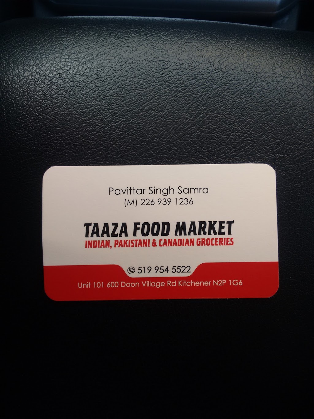 TAAZA Food Market | store | 600 Doon Village Road Kitchener N2P 1G6, Doon Village Rd, Kitchener, ON N2P 1G6, Canada | 5199545522 OR +1 519-954-5522