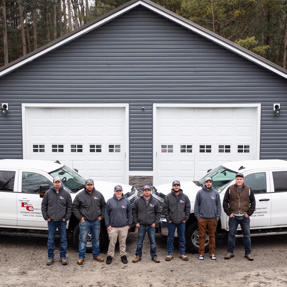 Erwin Construction General Contracting | 1116 Taylor Line, Coldwater, ON L0K 1E0, Canada | Phone: (705) 238-7050
