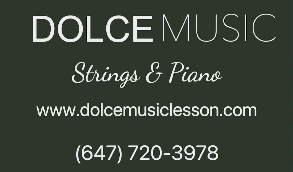 Dolce Music | 2 Clifford Dalton Dr, Aurora, ON L4G 0T6, Canada | Phone: (647) 720-3978