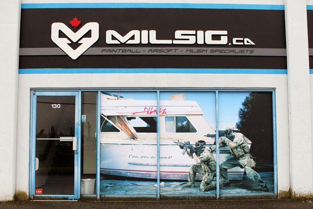 MILSIG Paintball Canada | 11780 River Rd Suite #135, Richmond, BC V6X 1Z7, Canada | Phone: (604) 278-6566