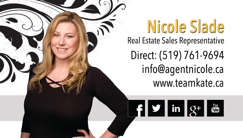 Nicole Slade - The Kate Broddick Team | 90 Morton Ave E unit 1A, Brantford, ON N3R 7J7, Canada | Phone: (519) 761-9694
