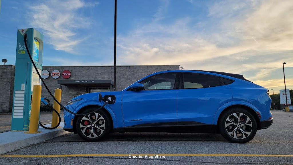 Ivy Charging Station | 27585 Hwy 401 Eastbound, Dutton, ON N0L 1J0, Canada | Phone: (800) 301-1950