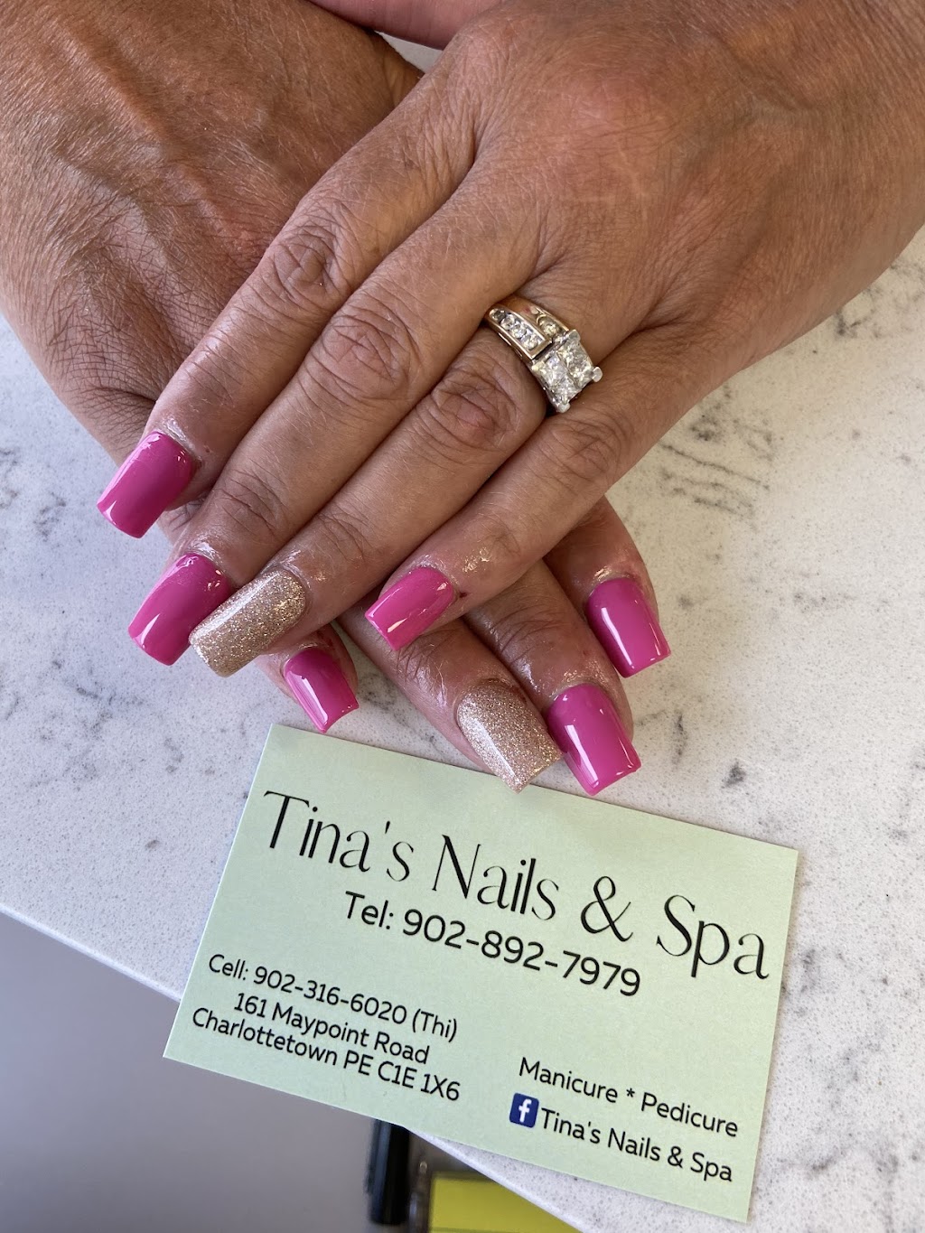Tina’s Nails & Spa | 161 Maypoint Rd, Charlottetown, PE C1E 1X6, Canada | Phone: (902) 892-7979