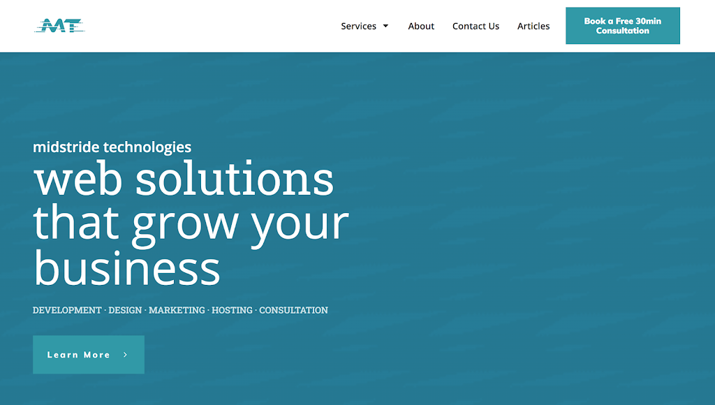 Midstride Web Solutions | 7324 Rossiter Ave, Lantzville, BC V0R 2H0, Canada | Phone: (250) 667-5801