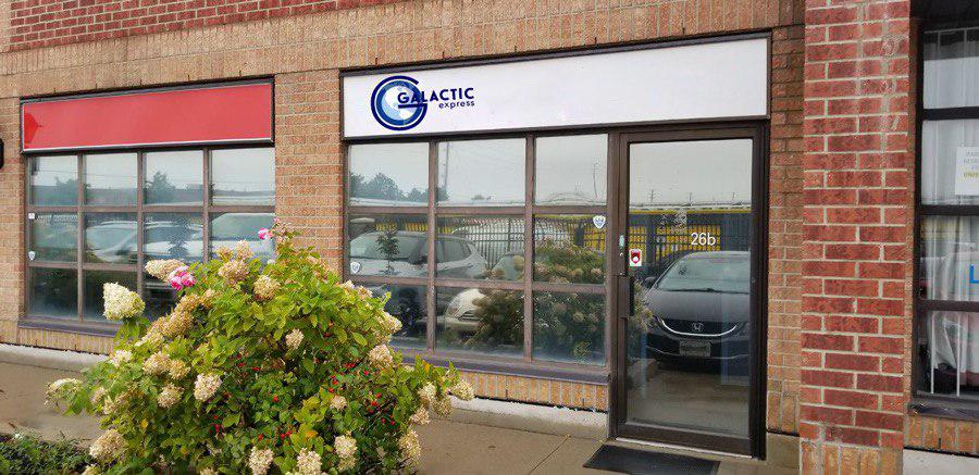 GALACTIC Express Inc. | 7370 Bramalea Rd Unit 26B, Mississauga, ON L5S 1N6, Canada | Phone: (905) 461-9400