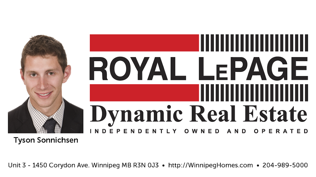 Tyson Sonnichsen - REALTOR® at Royal LePage Dynamic | 1450 Corydon Ave, Winnipeg, MB R3N 0J3, Canada | Phone: (204) 390-2311