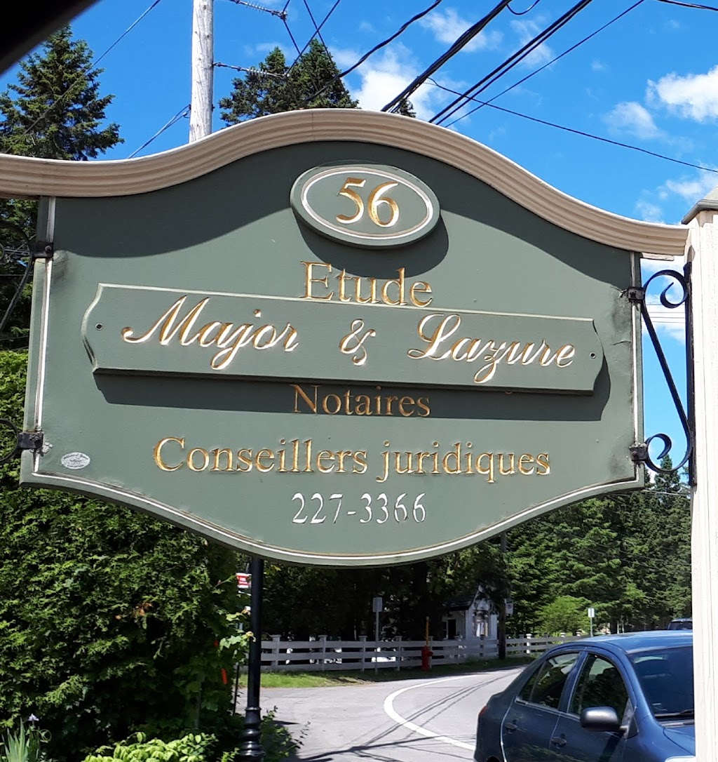 Étude des Notaires Major et Ass. | 56 Av. de lÉglise, Saint-Sauveur, QC J0R 1R0, Canada | Phone: (450) 227-3366