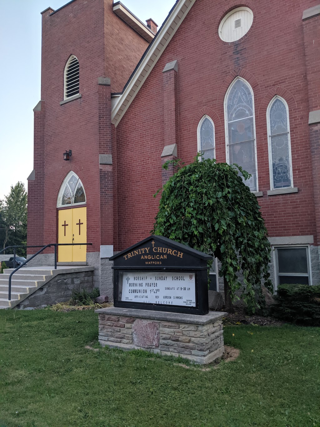 Trinity Anglican Church | 5331 Nauvoo Rd, Watford, ON N0M 2S0, Canada | Phone: (519) 876-3824