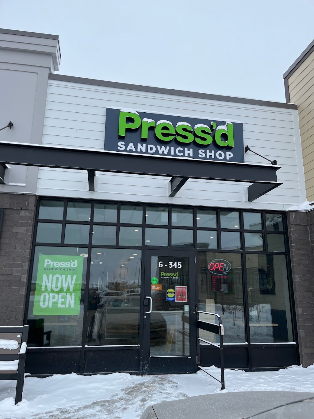 Pressd Sandwich Shop | 345 North Town Road suite 6, Winnipeg, MB R3Y 1N3, Canada | Phone: (204) 504-0504
