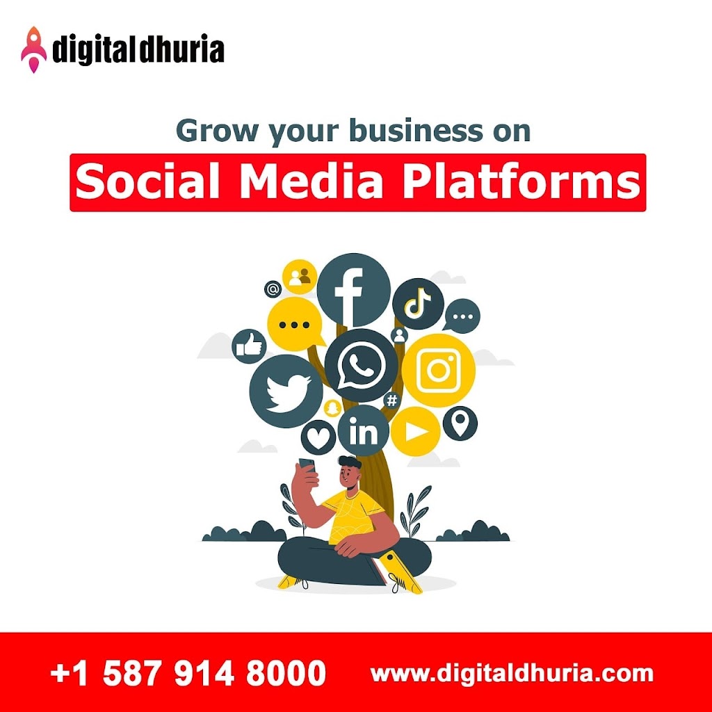 Digital Dhuria (Digital Marketing Agency) | 343 Saddlecreek Point NE, Calgary, AB T3J 4R9, Canada | Phone: (587) 914-8000