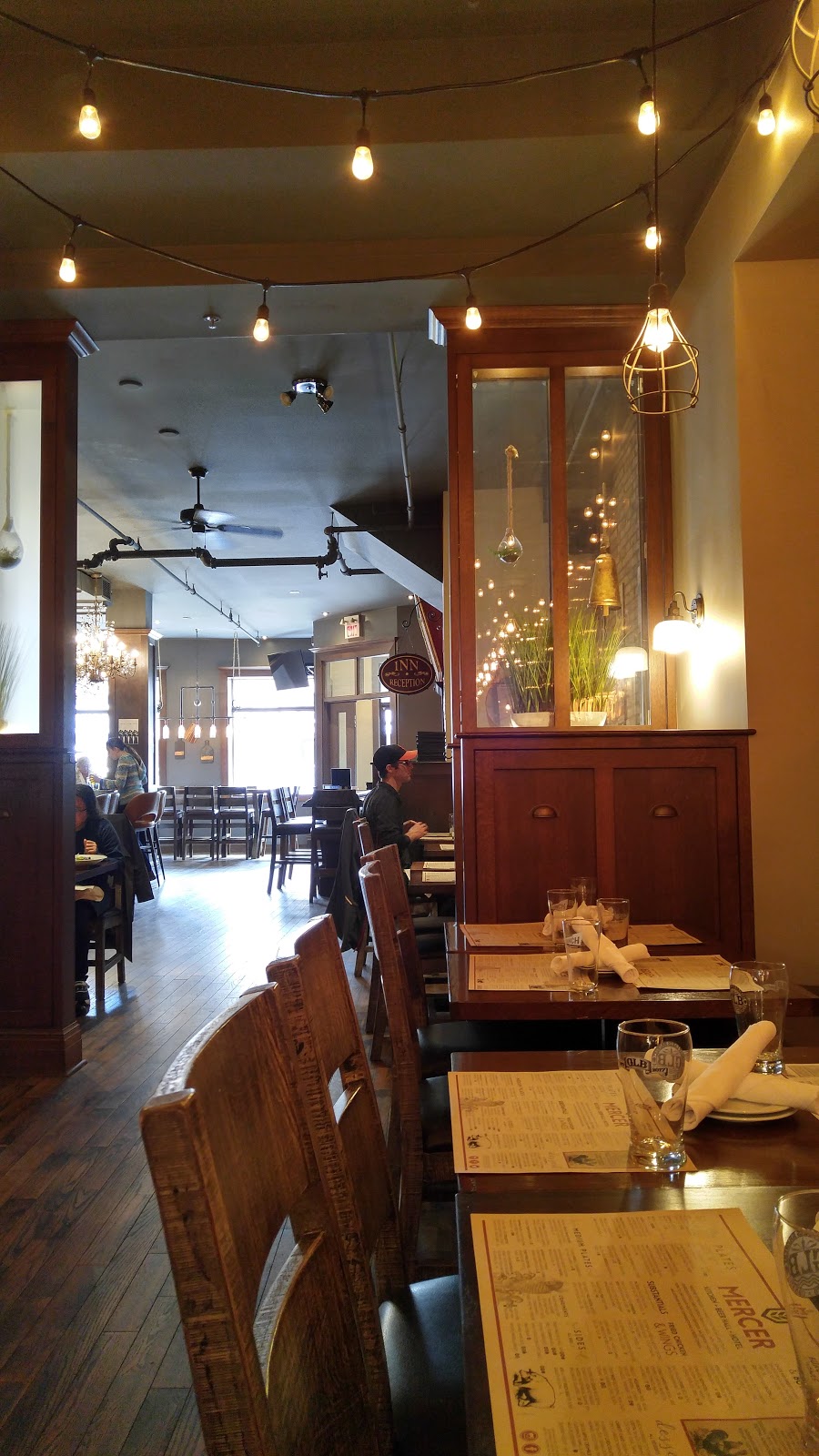 Mercer Kitchen | Beer Hall | 108 Ontario St, Stratford, ON N5A 3H2, Canada | Phone: (519) 271-1888