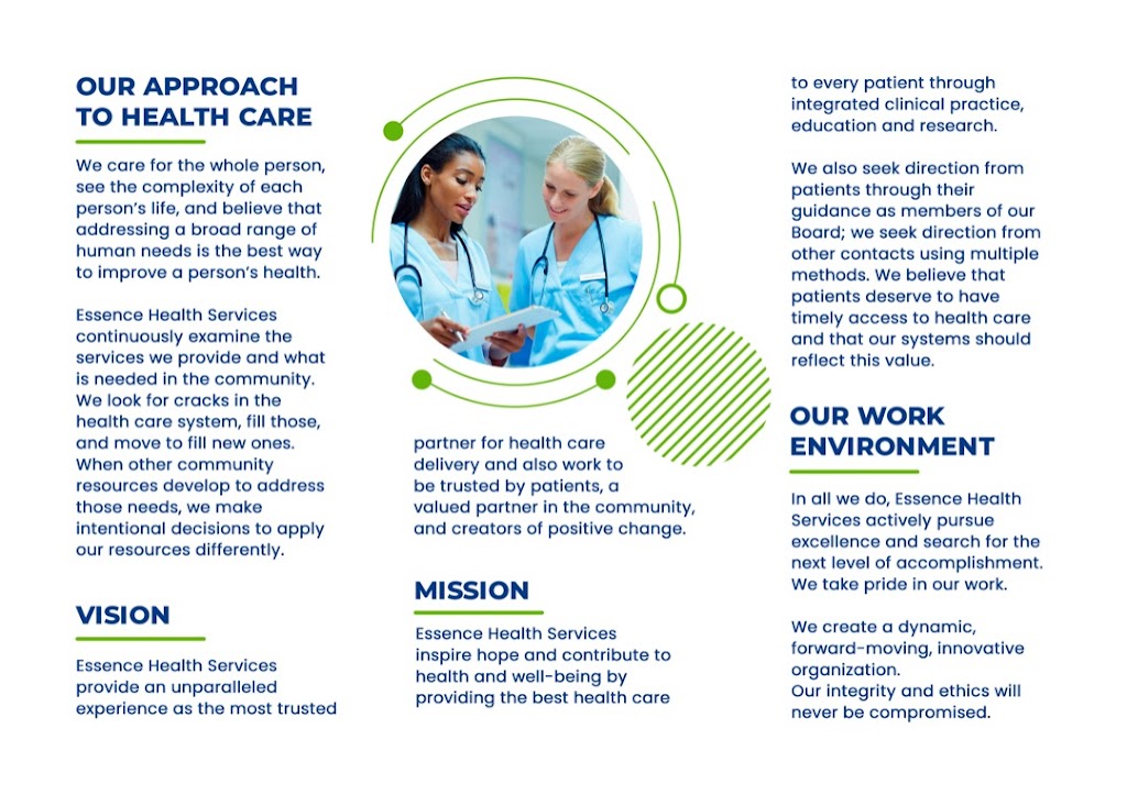 Essence Health Services Inc | 9 Hampton Brook Way, Hamilton, ON L0R 1W0, Canada | Phone: (289) 242-6944