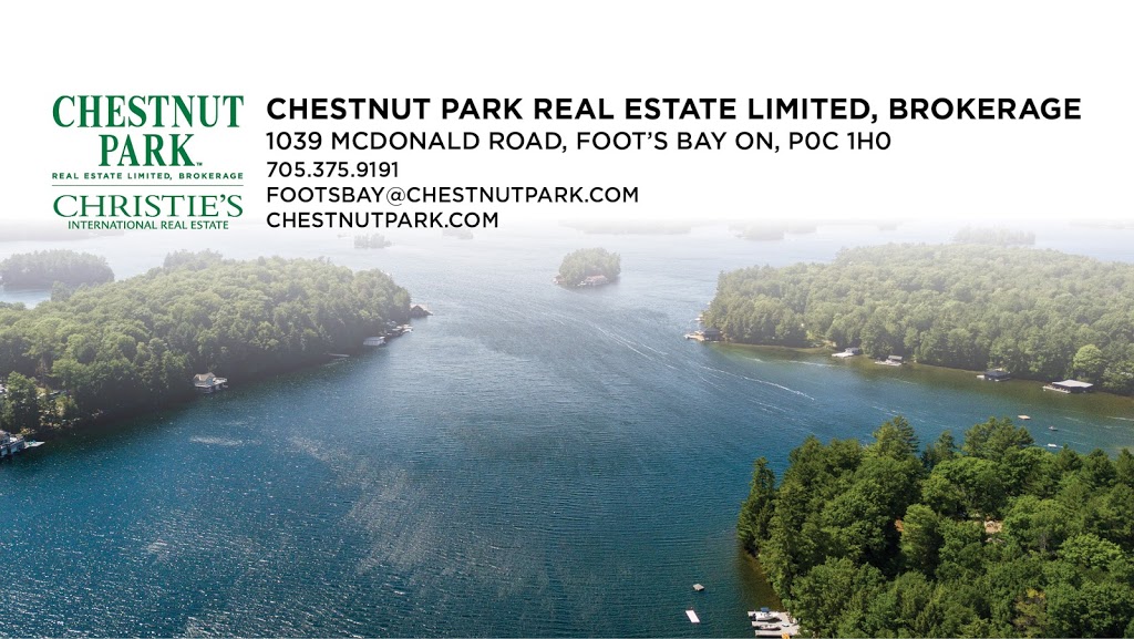 Chestnut Park Real Estate Limited, Brokerage | Muskoka, Foots B | 1039 McDonald Rd, MacTier, ON P0C 1H0, Canada | Phone: (705) 375-9191