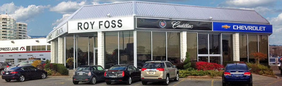 Roy Foss Thornhill Chevrolet Buick GMC Cadillac | 7200 Yonge St, Thornhill, ON L4J 1V8, Canada | Phone: (905) 886-2000