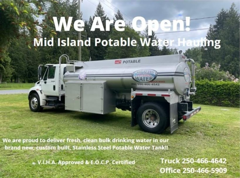 Mid Island Potable Water Hauling | 545 Nanaimo River Rd, Nanaimo, BC V9X 1E2, Canada | Phone: (250) 466-4542