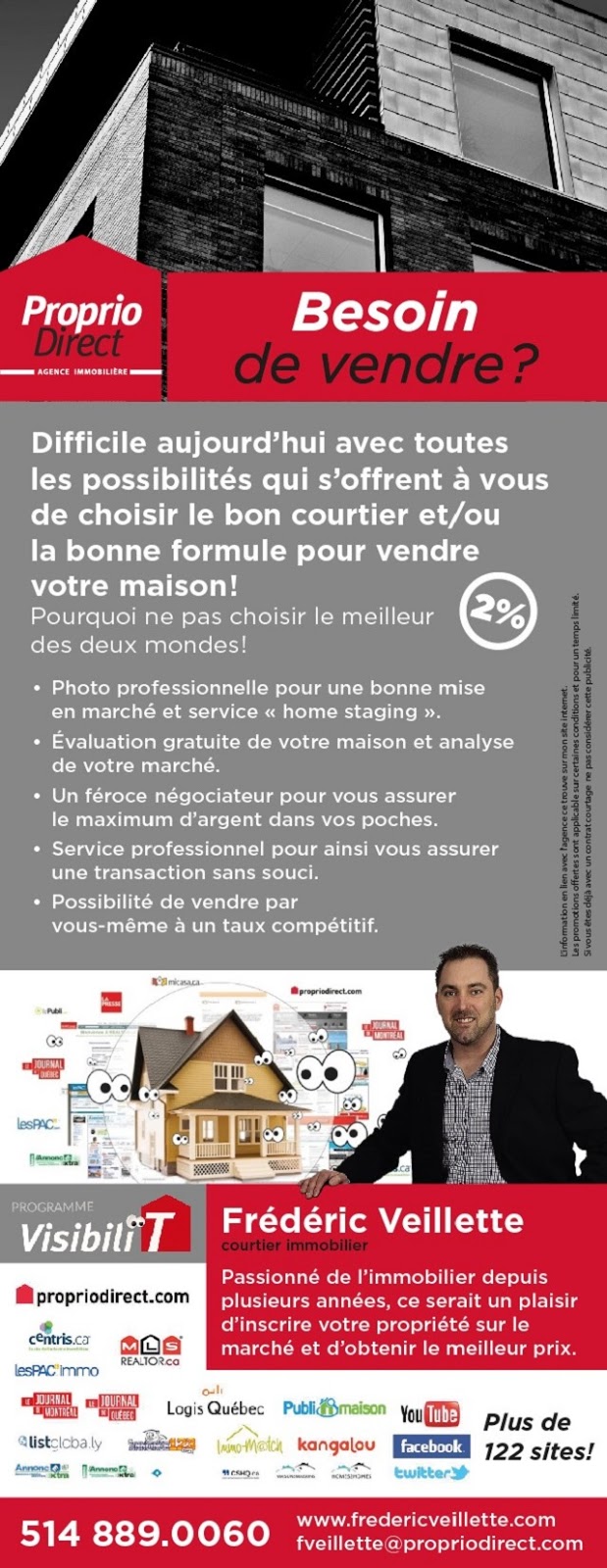 Frederic Veillette courtier immobilier | 759 Rue de lEstérel, Saint-Lazare, QC J7T 3H9, Canada | Phone: (514) 889-0060